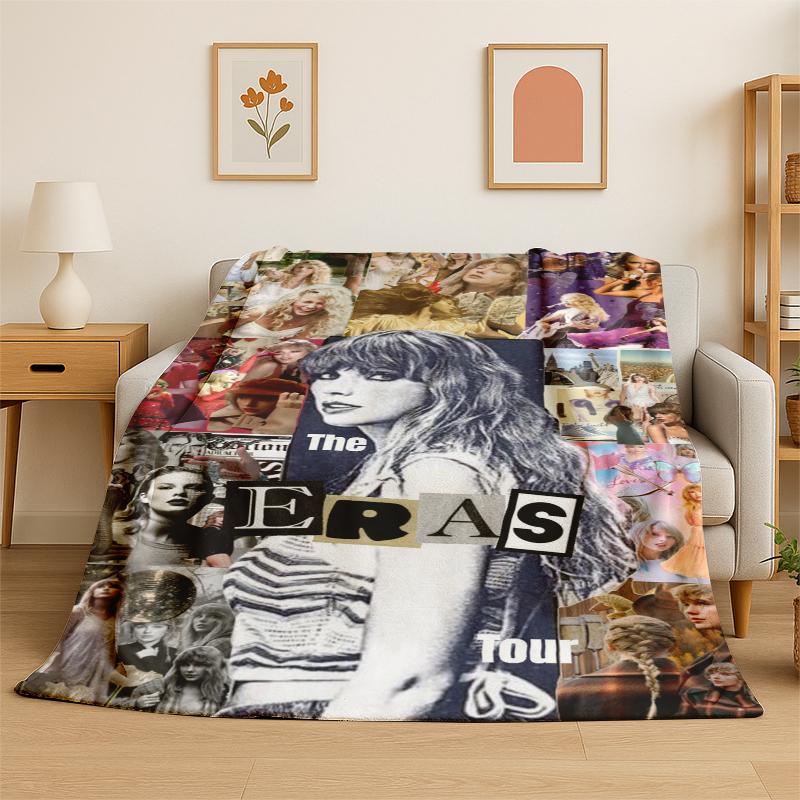 Singer T-Taylor Singer Music Flannel Blanket Soft Warm Throw Blanket for Bedroom Living Room Bed Travel Camping Picnic Gift 75x90cm
Singer T-Taylor Singer Music Flannel Blanket Soft Warm Throw Blanket for Bedroom Living Room Bed Travel Camping Picnic Gift 75x90cm
