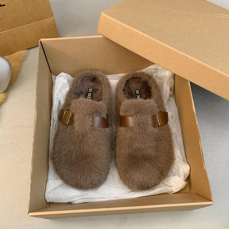 Fashion Platform Slippers for Women 2025 New Autumn and Winter High-end Baotou Cotton Slippers 35 коричневый
Fashion Platform Slippers for Women 2025 New Autumn and Winter High-end Baotou Cotton Slippers 35 коричневый