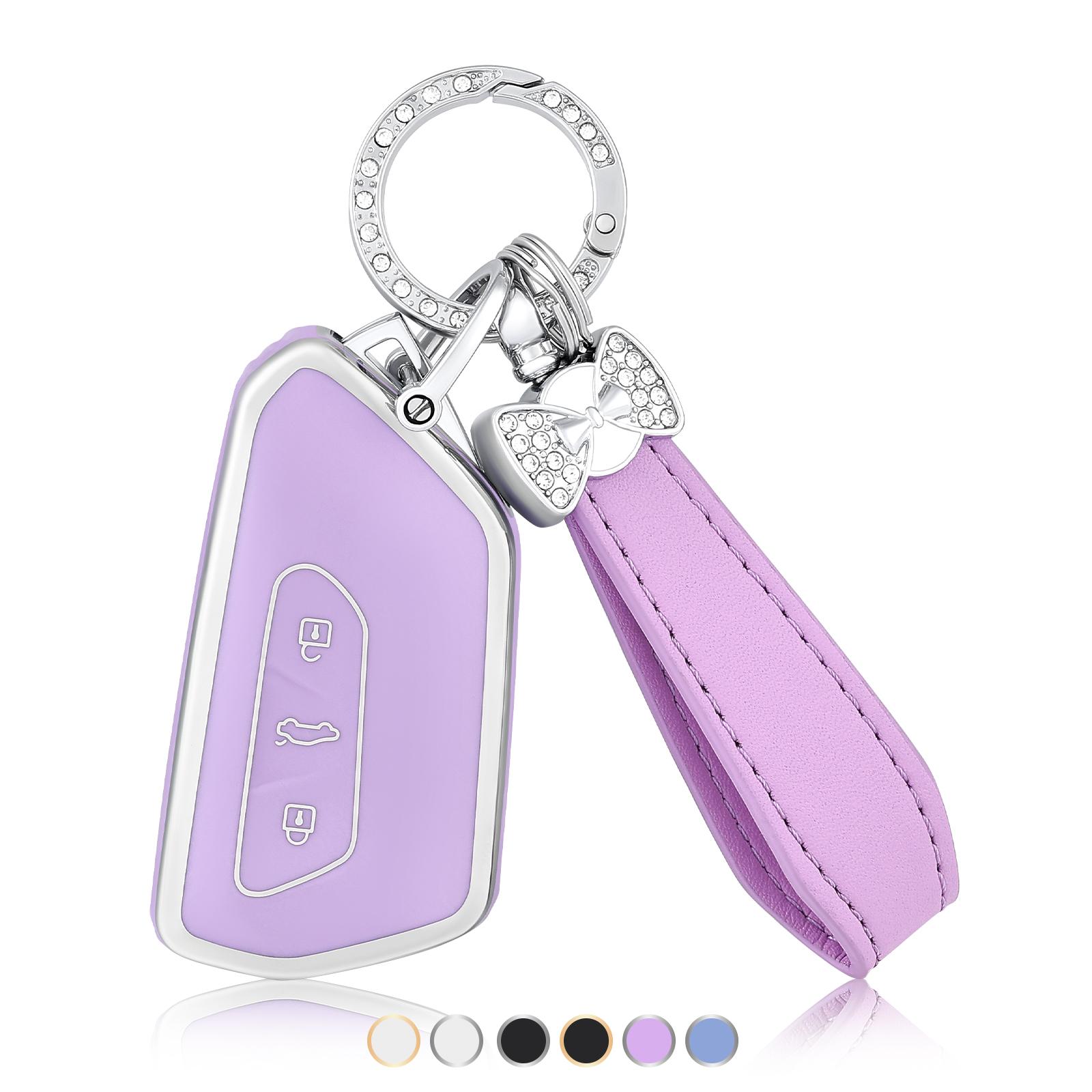 For VW Volkswagen Key Fob Cover with Keychain Key Case Protection Shell Fit for VW ID3 ID4 MK8 Golf 8 GTI Skoda Octavia Keyless
For VW Volkswagen Key Fob Cover with Keychain Key Case Protection Shell Fit for VW ID3 ID4 MK8 Golf 8 GTI Skoda Octavia Keyless