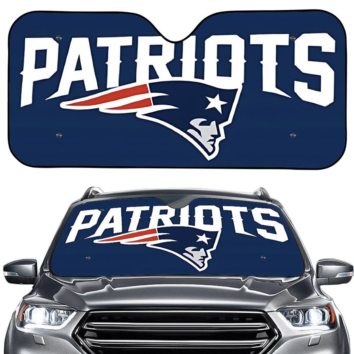 New England Patriots Custom Car Sun Shade - Team Design Heat Insulation Sun Protector
New England Patriots Custom Car Sun Shade - Team Design Heat Insulation Sun Protector