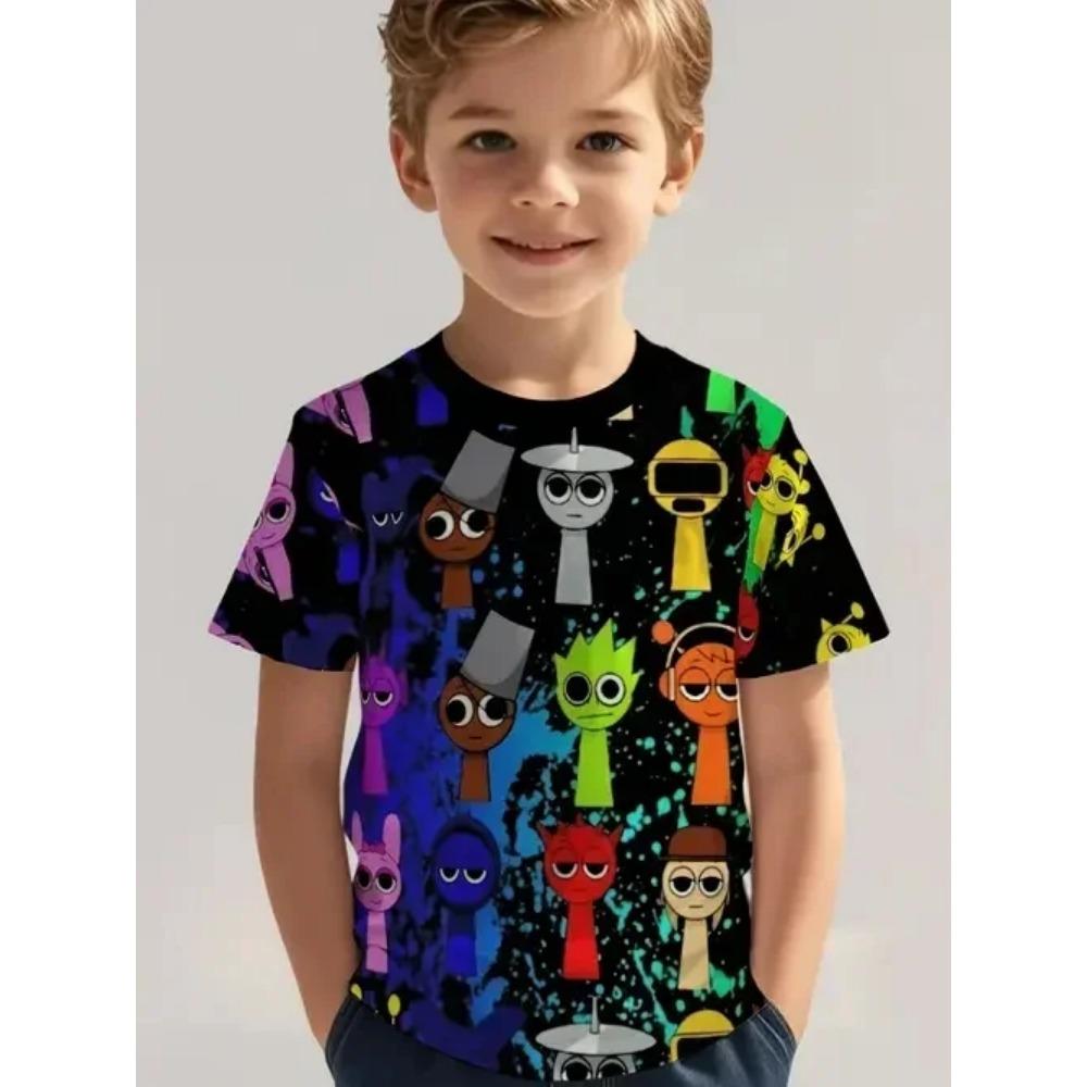 Детская забавная и причудливая футболка с 3D цифровой печатью для мальчиков, персонализированная, с круглым вырезом и короткими рукавами 170
Детская забавная и причудливая футболка с 3D цифровой печатью для мальчиков, персонализированная, с круглым вырезом и короткими рукавами 170