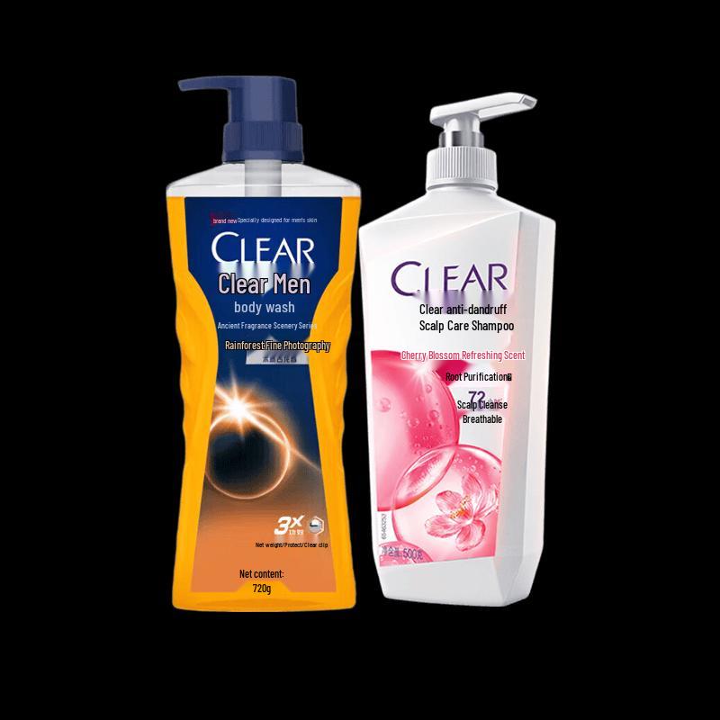 Clear Men Shower Gel & Shampoo Set
Clear Men Shower Gel & Shampoo Set