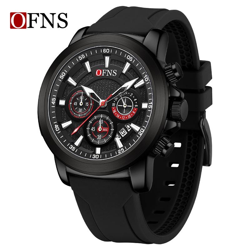 Men s Multifunction Quartz Sports Watch with Calendar & Three-Eye Design
Men s Multifunction Quartz Sports Watch with Calendar & Three-Eye Design