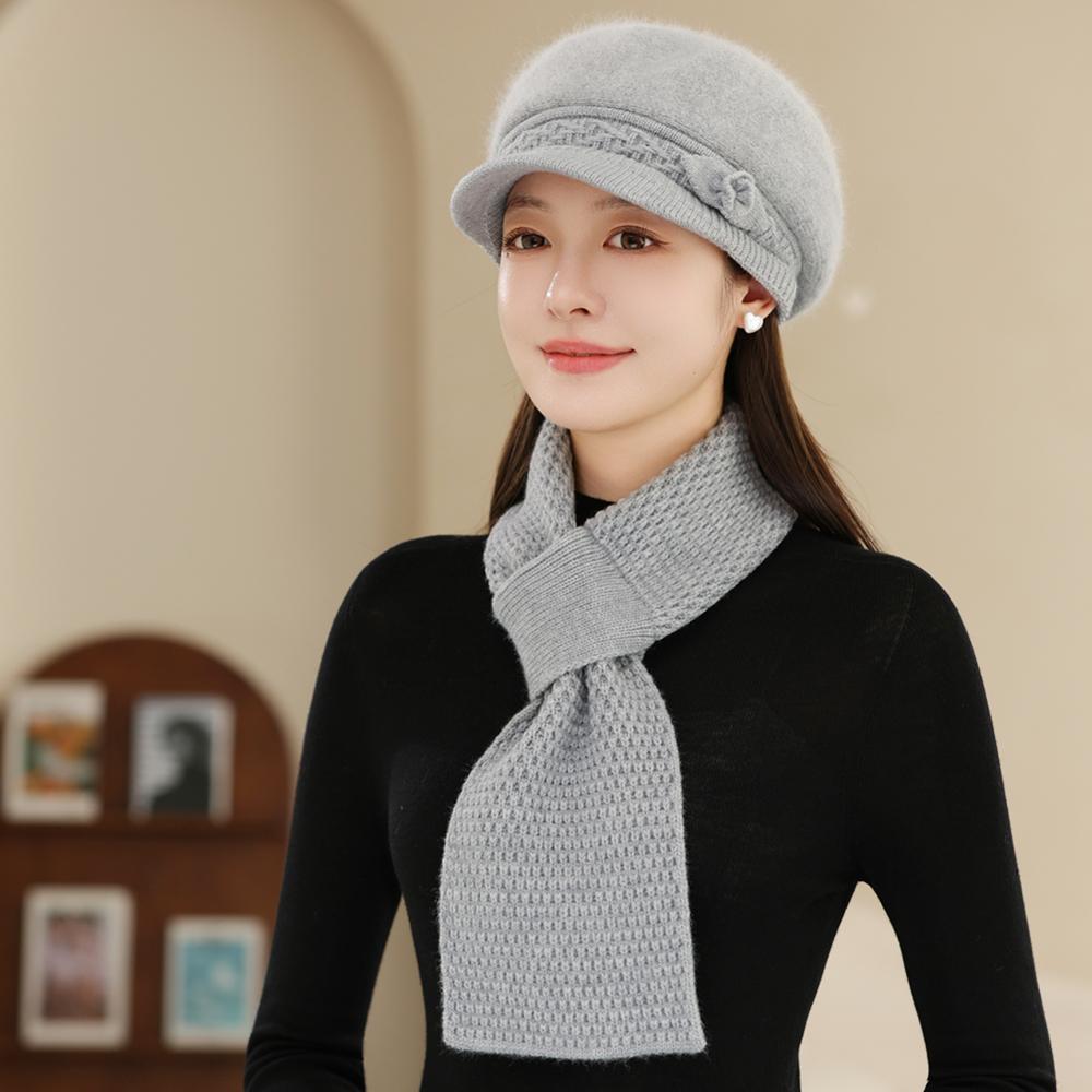 Новая женская модная зимняя теплая одежда, теплая шапка с плюшевой меховой подкладкой для женщин, повседневная вязаная шапка из кроличьего меха для улицы Set(56cm-60cm)
Новая женская модная зимняя теплая одежда, теплая шапка с плюшевой меховой подкладкой для женщин, повседневная вязаная шапка из кроличьего меха для улицы Set(56cm-60cm)