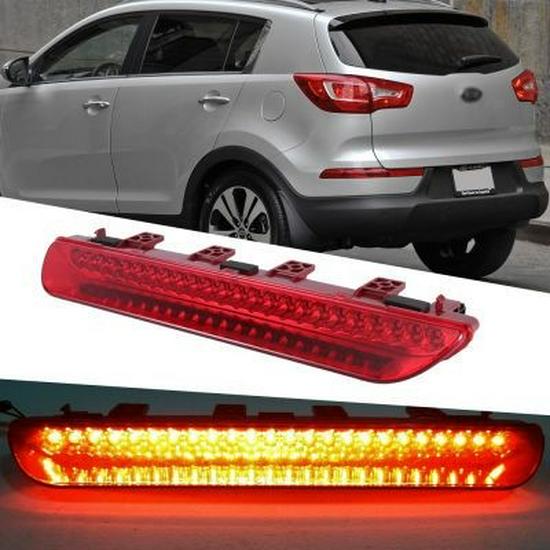 Совместимо с Kia Sportage 2011-2014: Дополнительный стоп-сигнал, Задний габаритный огонь, Габаритный огонь, Индикатор замедления.
Совместимо с Kia Sportage 2011-2014: Дополнительный стоп-сигнал, Задний габаритный огонь, Габаритный огонь, Индикатор замедления.