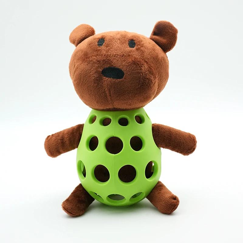 Interactive Squeaky Plush Dog Toy Colorful Raccoon with Crinkle Sound Bite Resistant Chew Toys for Aggressive Chewers Puppy S зелёный
Interactive Squeaky Plush Dog Toy Colorful Raccoon with Crinkle Sound Bite Resistant Chew Toys for Aggressive Chewers Puppy S зелёный