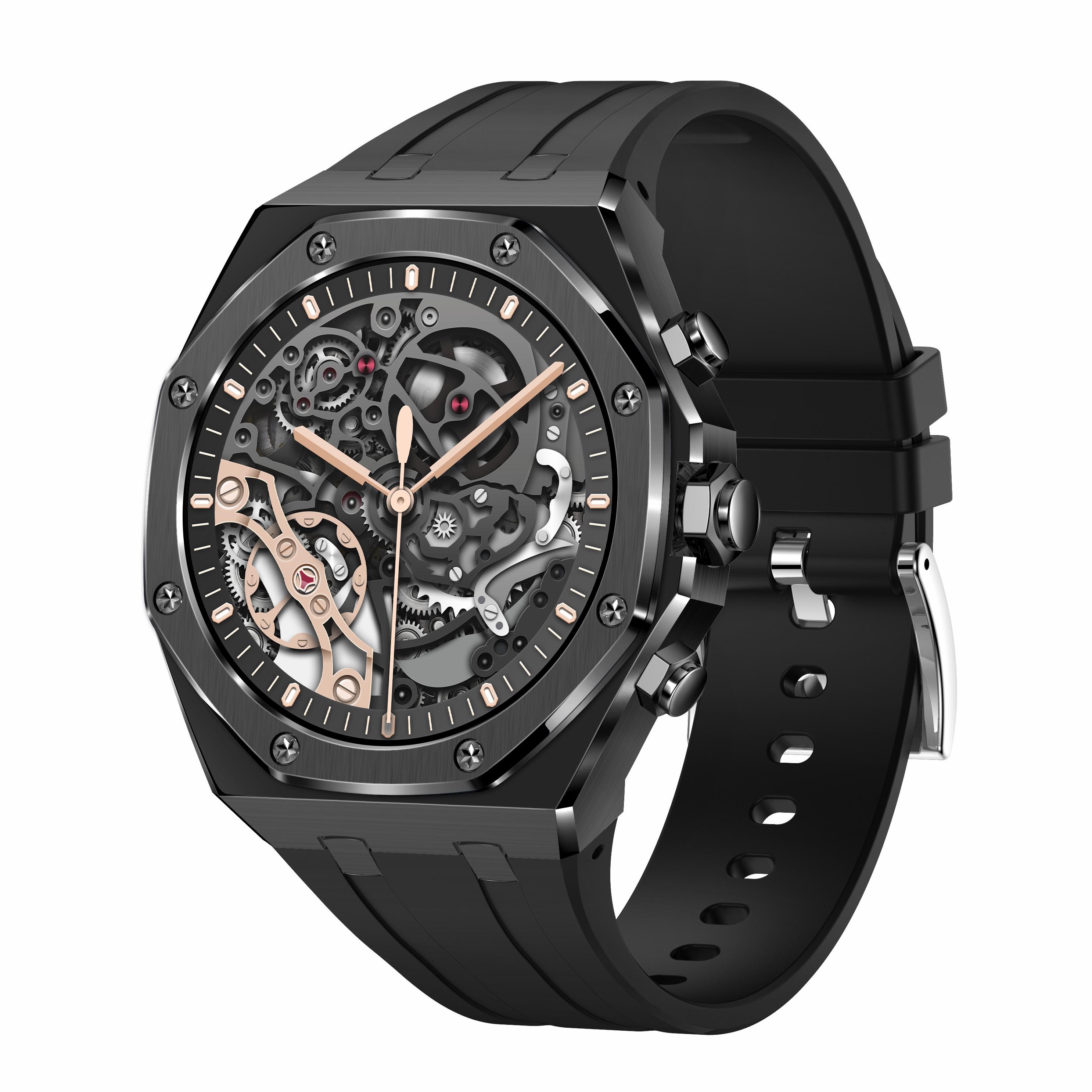 AK68 Silicone Strap 1.43-inch AMOLED Screen Smart Watch Bluetooth Call Health Monitoring Sports Watch
AK68 Silicone Strap 1.43-inch AMOLED Screen Smart Watch Bluetooth Call Health Monitoring Sports Watch