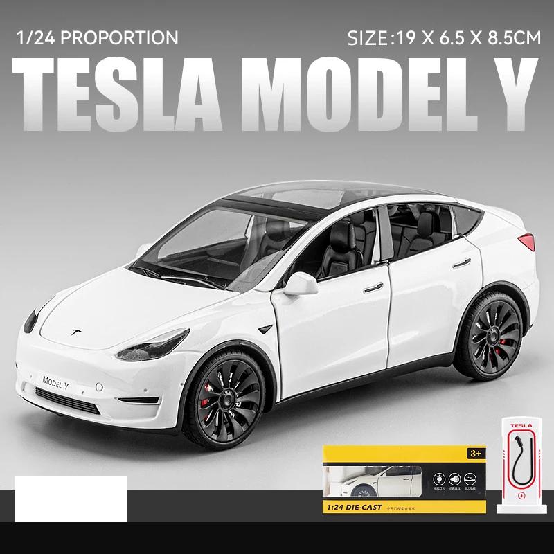 1:24 Tesla Model Y Model 3 Model S Металлический литой игрушечный автомобиль-модель Звук и свет Детская игрушка Коллекционные предметы Подарки на день рождения белый
1:24 Tesla Model Y Model 3 Model S Металлический литой игрушечный автомобиль-модель Звук и свет Детская игрушка Коллекционные предметы Подарки на день рождения белый