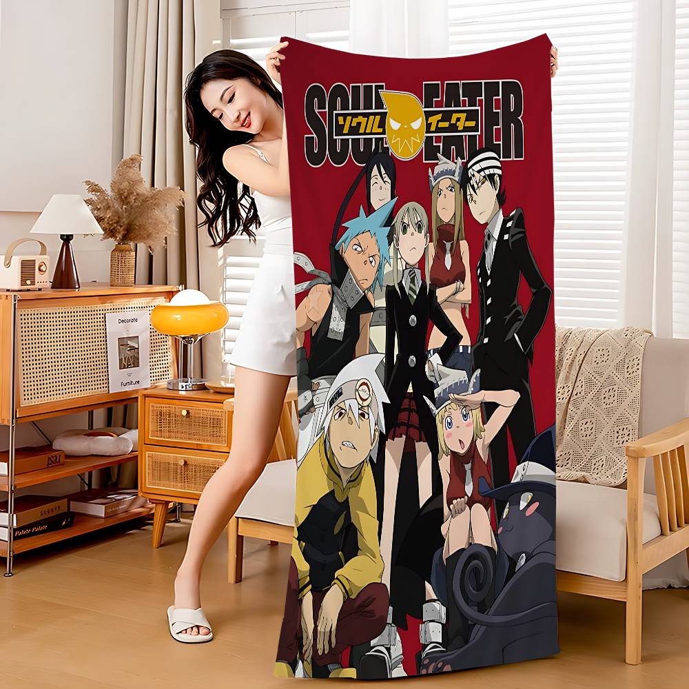 S-Soul E-Eater Classic Fantasy Anime Beach Towel Colorful Bath Towels For Girl Microfiber Quick Dry Yoga Spa Gym Pool W40*H60(CM)
S-Soul E-Eater Classic Fantasy Anime Beach Towel Colorful Bath Towels For Girl Microfiber Quick Dry Yoga Spa Gym Pool W40*H60(CM)