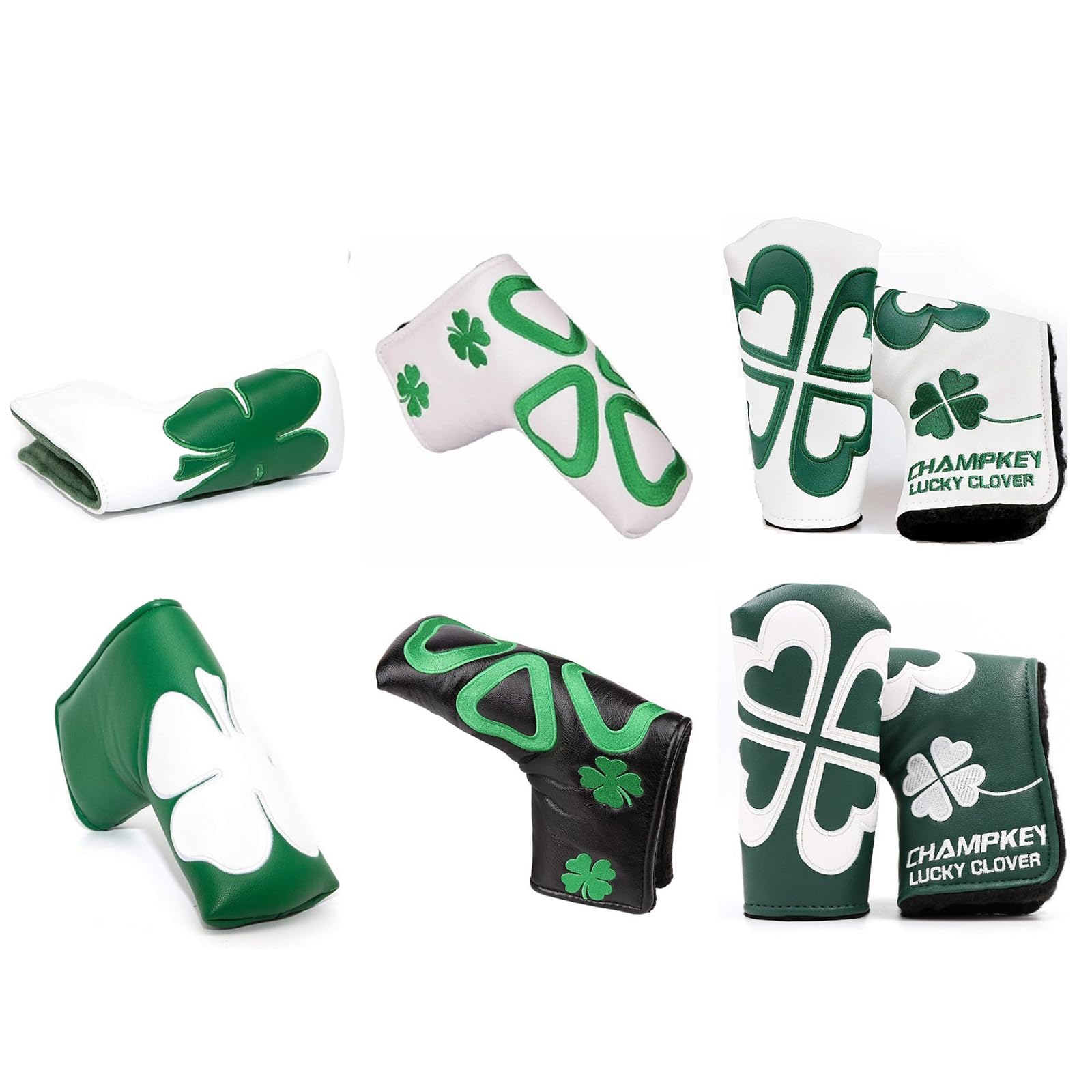 Чехол на головку паттера, совместимый с Scotty Cameron Odyssey, магнитный замок типа «клевер» (зеленый (с логотипом))
Чехол на головку паттера, совместимый с Scotty Cameron Odyssey, магнитный замок типа «клевер» (зеленый (с логотипом))