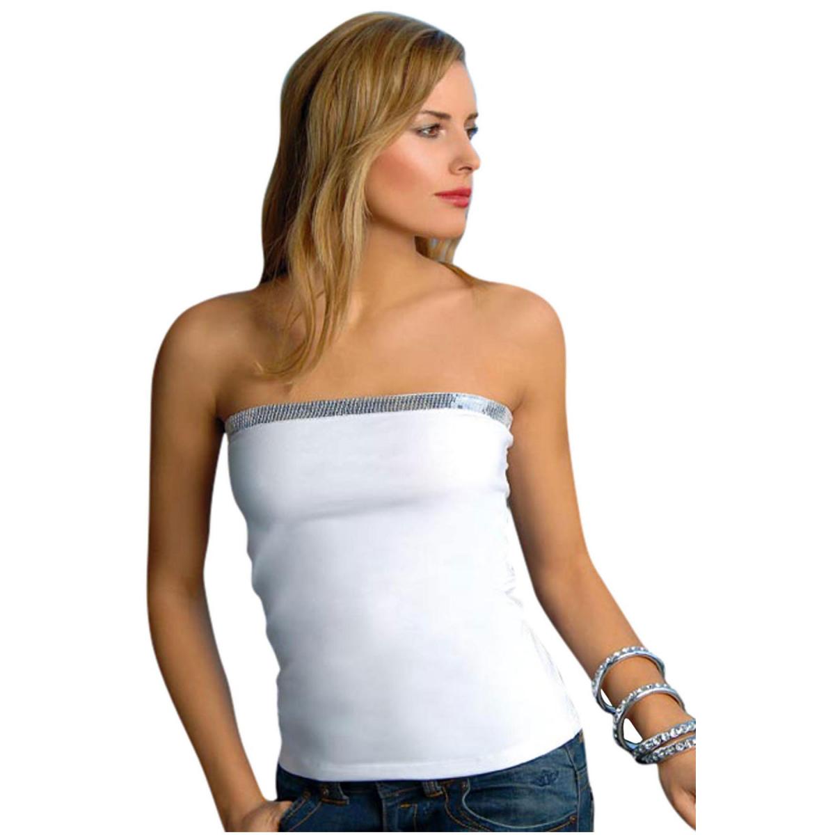 Вышитый пайетками атлет без бретелек 2130 
Вышитый пайетками атлет без бретелек 2130