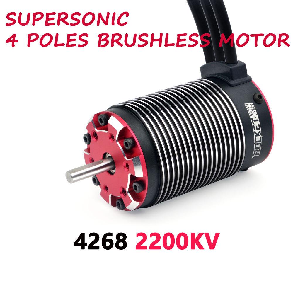 Rocket-RC Supersonic V2 Sensorless Brushless Motor 4-Pole Internal Rotor (Models: 4268, 4274, 4282, 4292)
Rocket-RC Supersonic V2 Sensorless Brushless Motor 4-Pole Internal Rotor (Models: 4268, 4274, 4282, 4292)