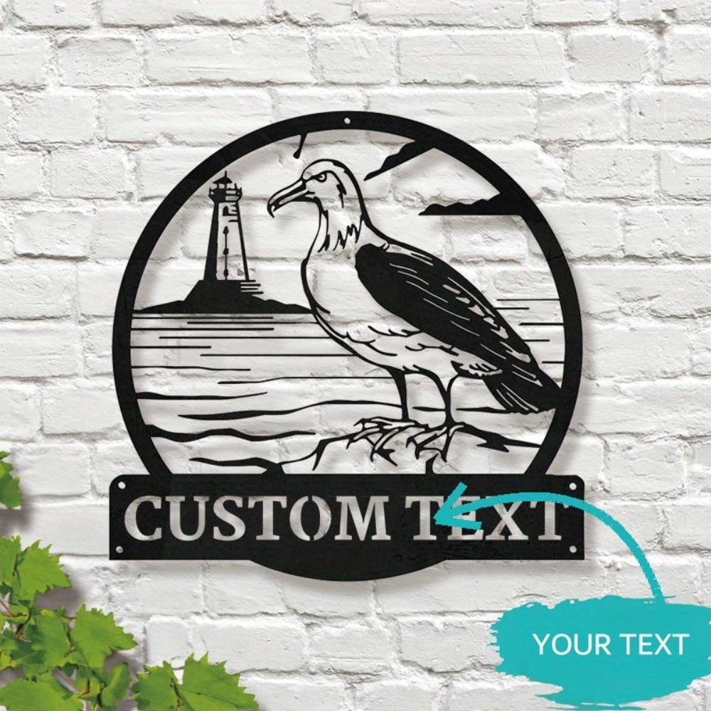 Custom Albatross Metal Wall Art Sign, Personalized Name Ornament for Home, Multifunctional Yard Sign for Animal Lovers, Outdoor Wall Display Sculpture 12inch/30cm
Custom Albatross Metal Wall Art Sign, Personalized Name Ornament for Home, Multifunctional Yard Sign for Animal Lovers, Outdoor Wall Display Sculpture 12inch/30cm