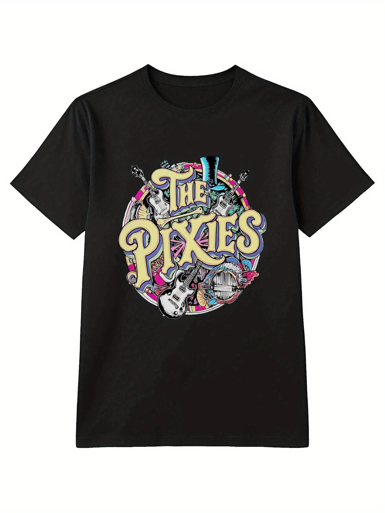 Summer Women THE PIXIESPrint Short Sleeve TShirt All Seasons Comfort Trend Design Casual Streetwear Styl For Daily Wear S
Summer Women THE PIXIESPrint Short Sleeve TShirt All Seasons Comfort Trend Design Casual Streetwear Styl For Daily Wear S