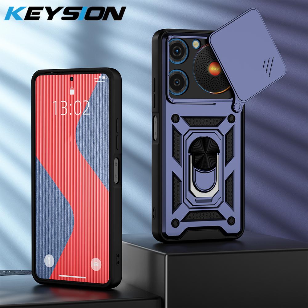 KEYSION Протиударний броньований чохол для ZTE nubia Music Захист об єктива камери-слайдера Металеве кільце-підставка Задня кришка телефону для nubia Music for nubia Music синій
KEYSION Протиударний броньований чохол для ZTE nubia Music Захист об єктива камери-слайдера Металеве кільце-підставка Задня кришка телефону для nubia Music for nubia Music синій