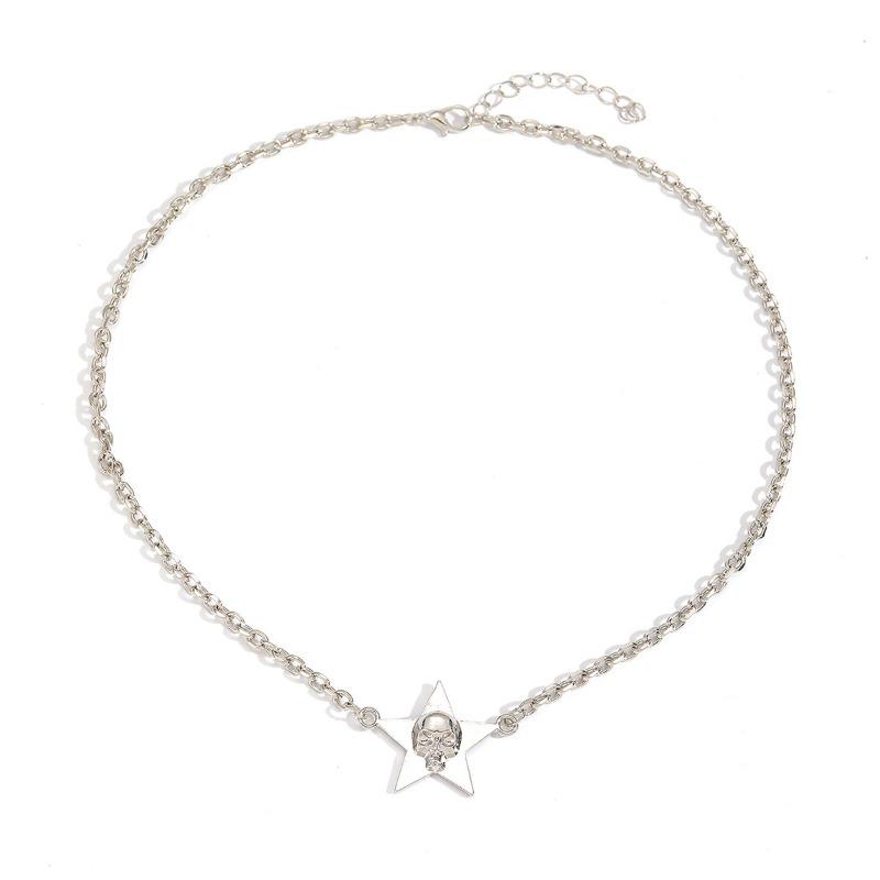 Ожерелье-свитер Аксессуары Индивидуальность Женский Хип-хоп Уличный Череп Звезда Хэллоуин Цепочка на ключицу
Ожерелье-свитер Аксессуары Индивидуальность Женский Хип-хоп Уличный Череп Звезда Хэллоуин Цепочка на ключицу