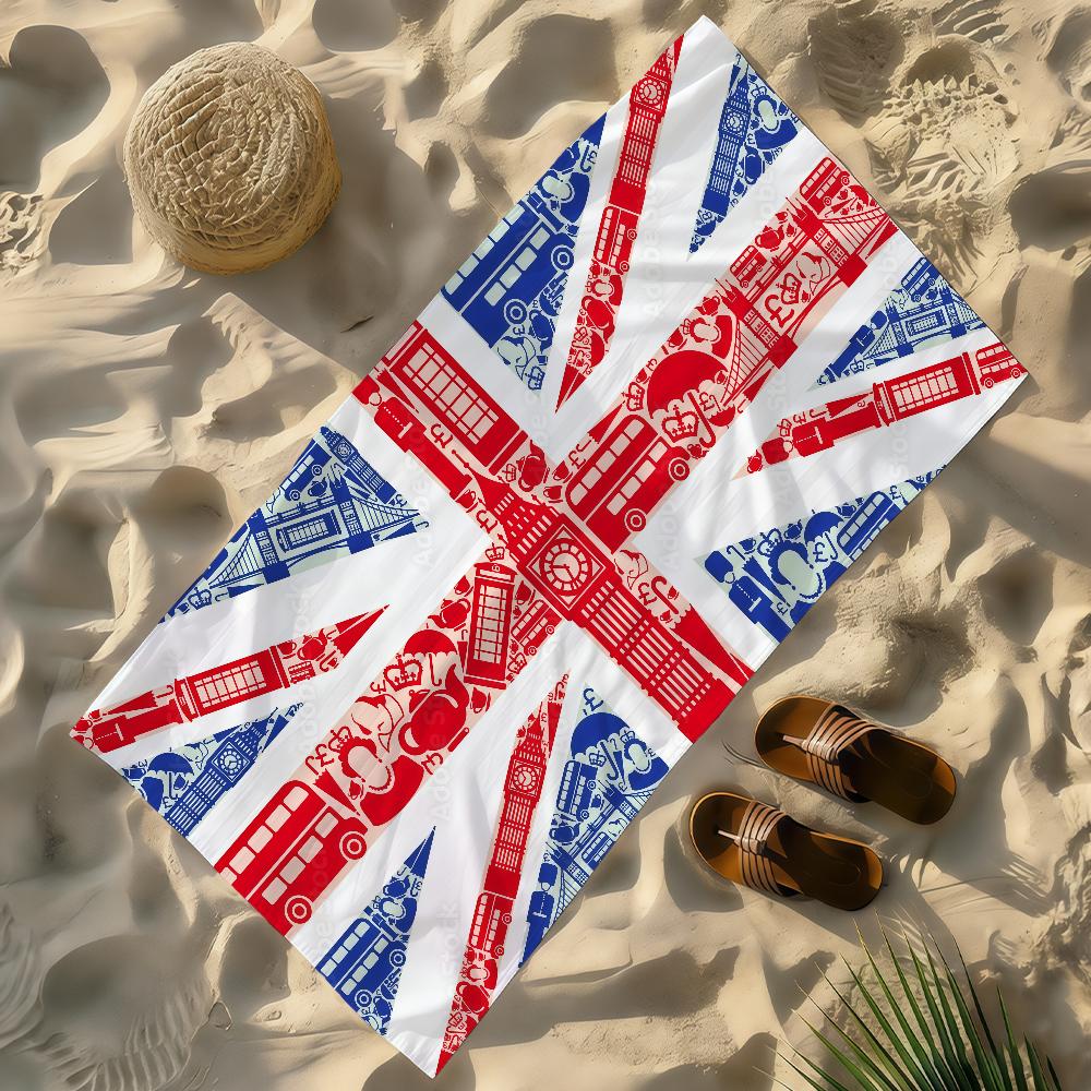Art UK England Flag Towel Soft Lightweight Anti-Sand Large Beach Towel Quick-Drying Bath Sports Family W40*H60(CM)
Art UK England Flag Towel Soft Lightweight Anti-Sand Large Beach Towel Quick-Drying Bath Sports Family W40*H60(CM)