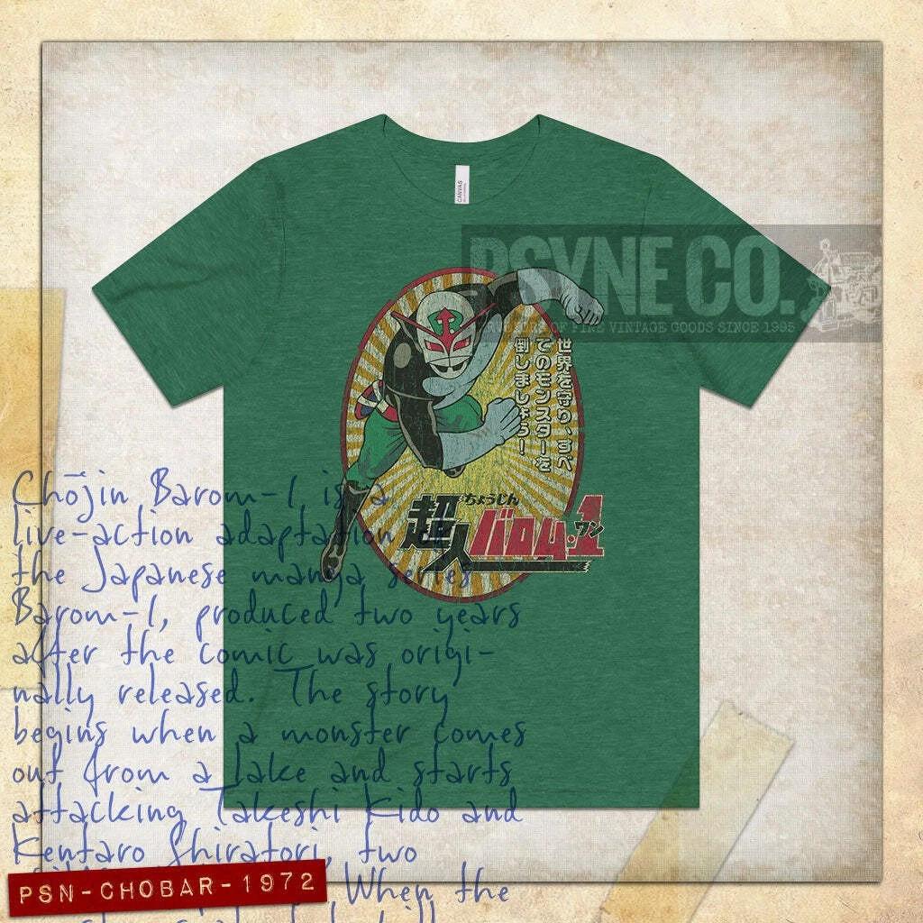 Chojin Barom-1 1972 Vintage Men s T shirt 3XL
Chojin Barom-1 1972 Vintage Men s T shirt 3XL