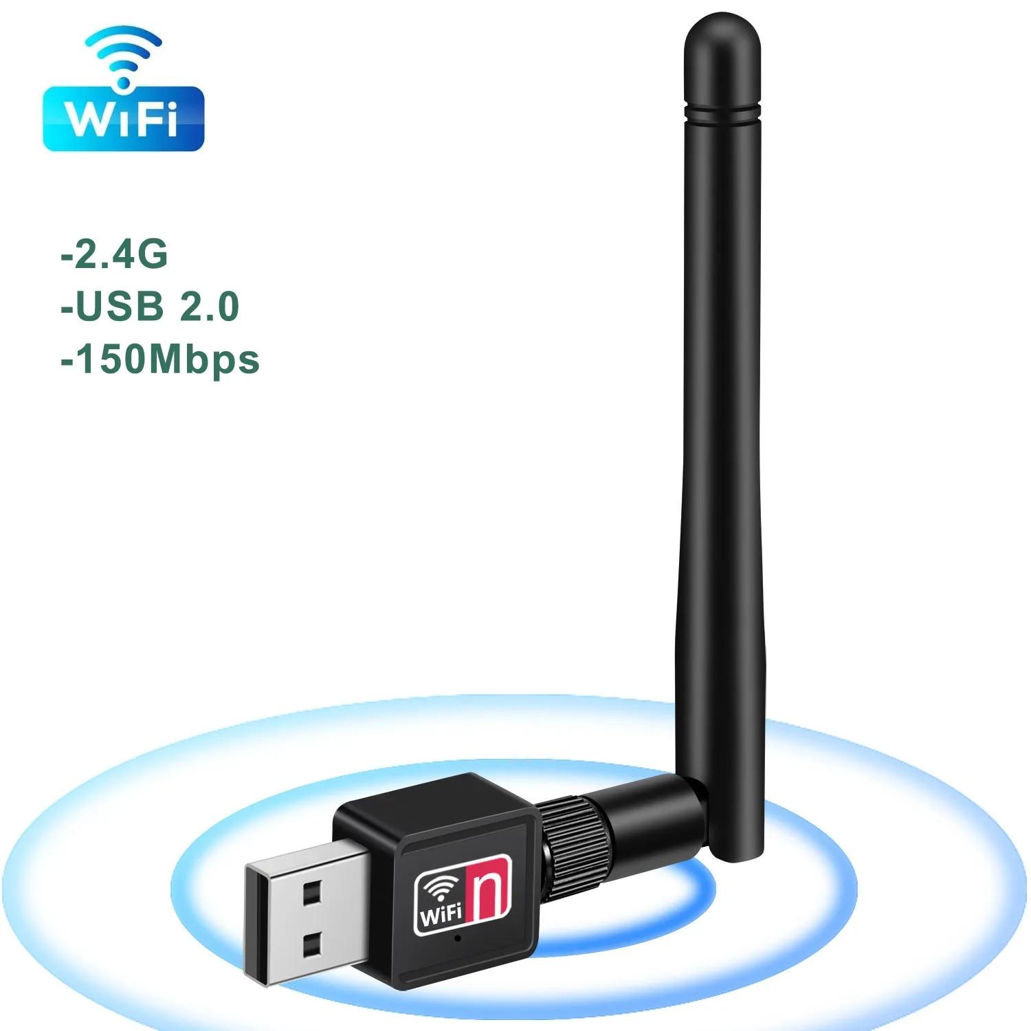 USB-адаптер Wi-Fi, 150 Мбит/с, беспроводная сетевая карта 2,4 ГГц, MT7601, WiFi-приемник, сетевой ключ
USB-адаптер Wi-Fi, 150 Мбит/с, беспроводная сетевая карта 2,4 ГГц, MT7601, WiFi-приемник, сетевой ключ