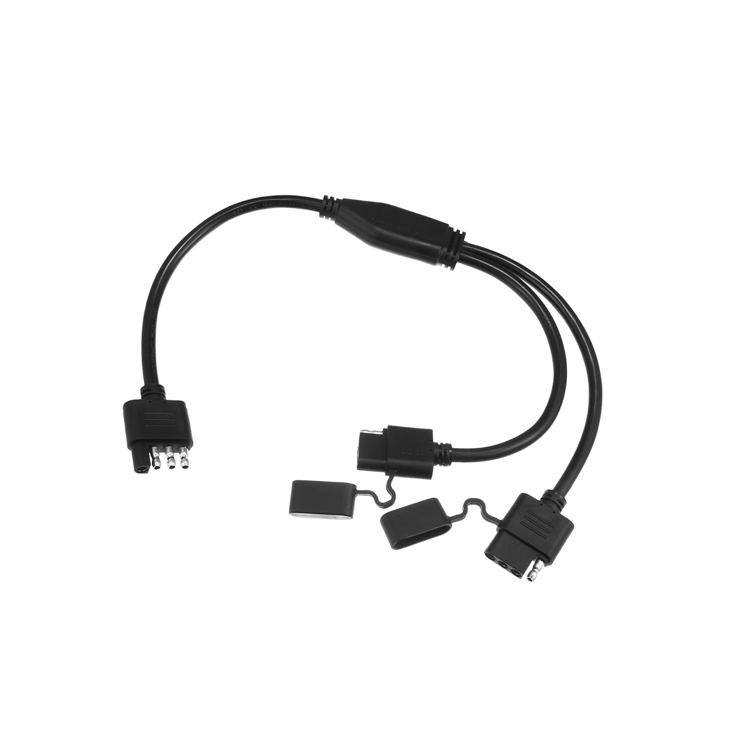 ACROPIX 4 Way Y Splitter Harness Cable for LED Trailer Lights Tailgate Light Bar Trailer Adapter 4 Way Male to Dual Female Trailer Connector Trailer
ACROPIX 4 Way Y Splitter Harness Cable for LED Trailer Lights Tailgate Light Bar Trailer Adapter 4 Way Male to Dual Female Trailer Connector Trailer