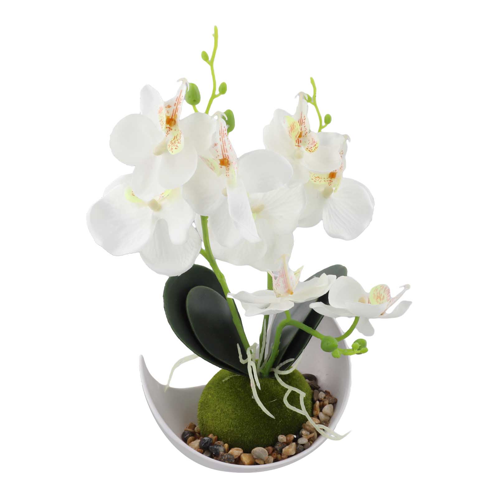 Simulated Phalaenopsis Artificial Orchid Plant Colorful Arrangements Beautiful Living Room Decor Vase Decoration 27*19*19CM белый
Simulated Phalaenopsis Artificial Orchid Plant Colorful Arrangements Beautiful Living Room Decor Vase Decoration 27*19*19CM белый