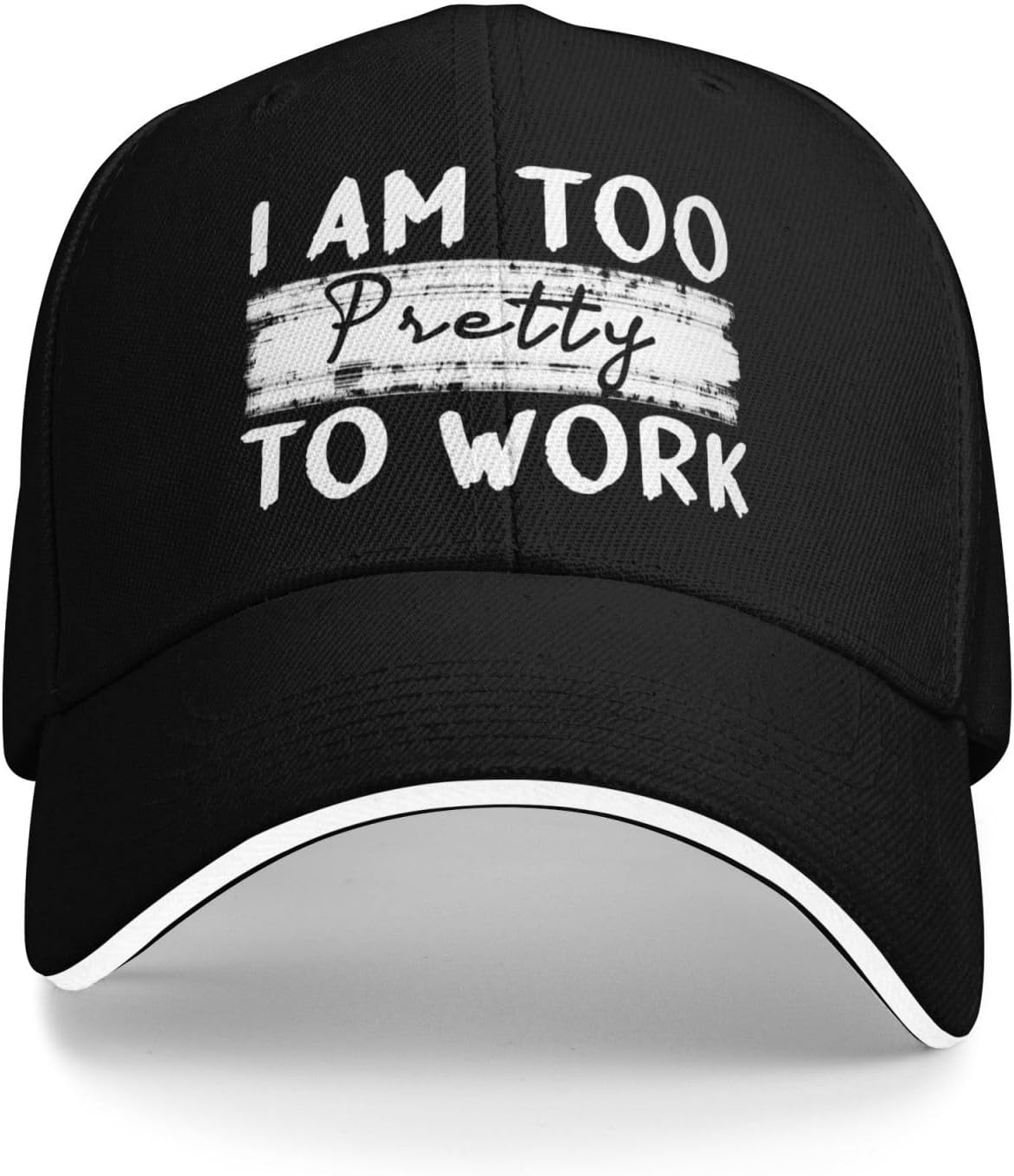I Am Too Pretty to Work Slogan Baseball Cap Polyester Adjustable Casual Outdoor Unisex Adult Cap One Size
I Am Too Pretty to Work Slogan Baseball Cap Polyester Adjustable Casual Outdoor Unisex Adult Cap One Size