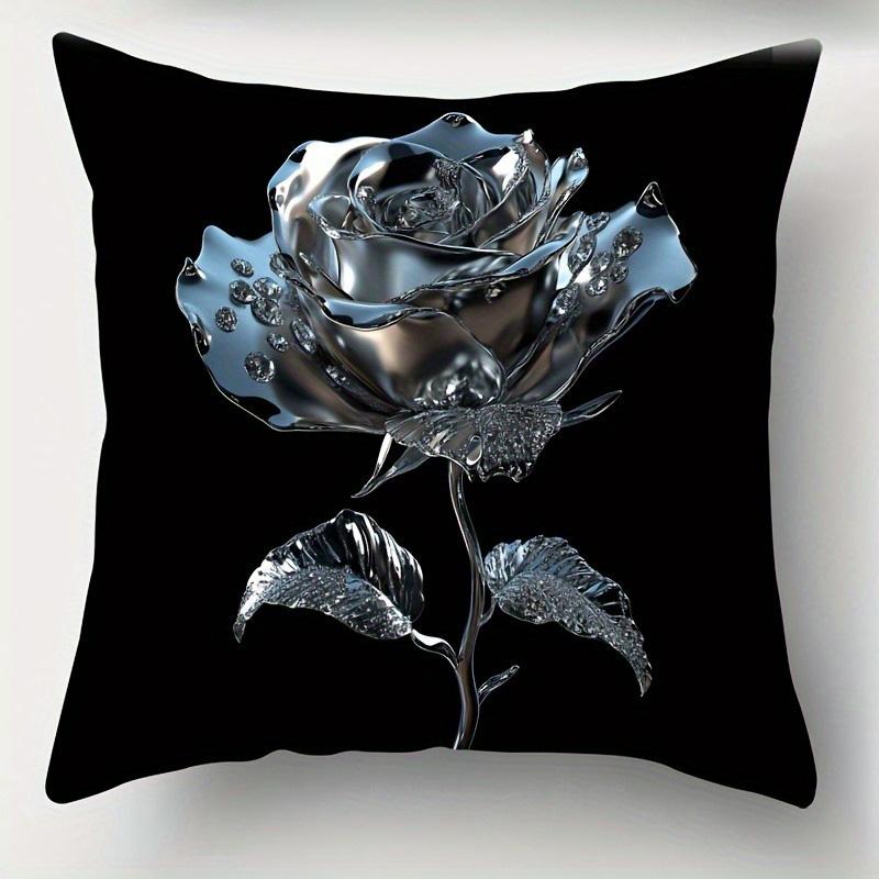 Home Decor Shiny Metallic Flowers, Leaf & Tree Pillow Covers Pattern Cushion Cover Suitable For Sofa Bedroom Car Pillow Cover 20x20Inch
Home Decor Shiny Metallic Flowers, Leaf & Tree Pillow Covers Pattern Cushion Cover Suitable For Sofa Bedroom Car Pillow Cover 20x20Inch