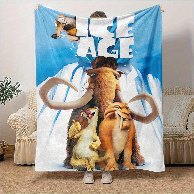 1pc, Ice Age Home Decor Throw Blanket, Perfect for Couch, Bed, Travel, Camping, Car, Beach, Office Nap, Ideal Gift for Animal LoversC050 130x150cm
1pc, Ice Age Home Decor Throw Blanket, Perfect for Couch, Bed, Travel, Camping, Car, Beach, Office Nap, Ideal Gift for Animal LoversC050 130x150cm