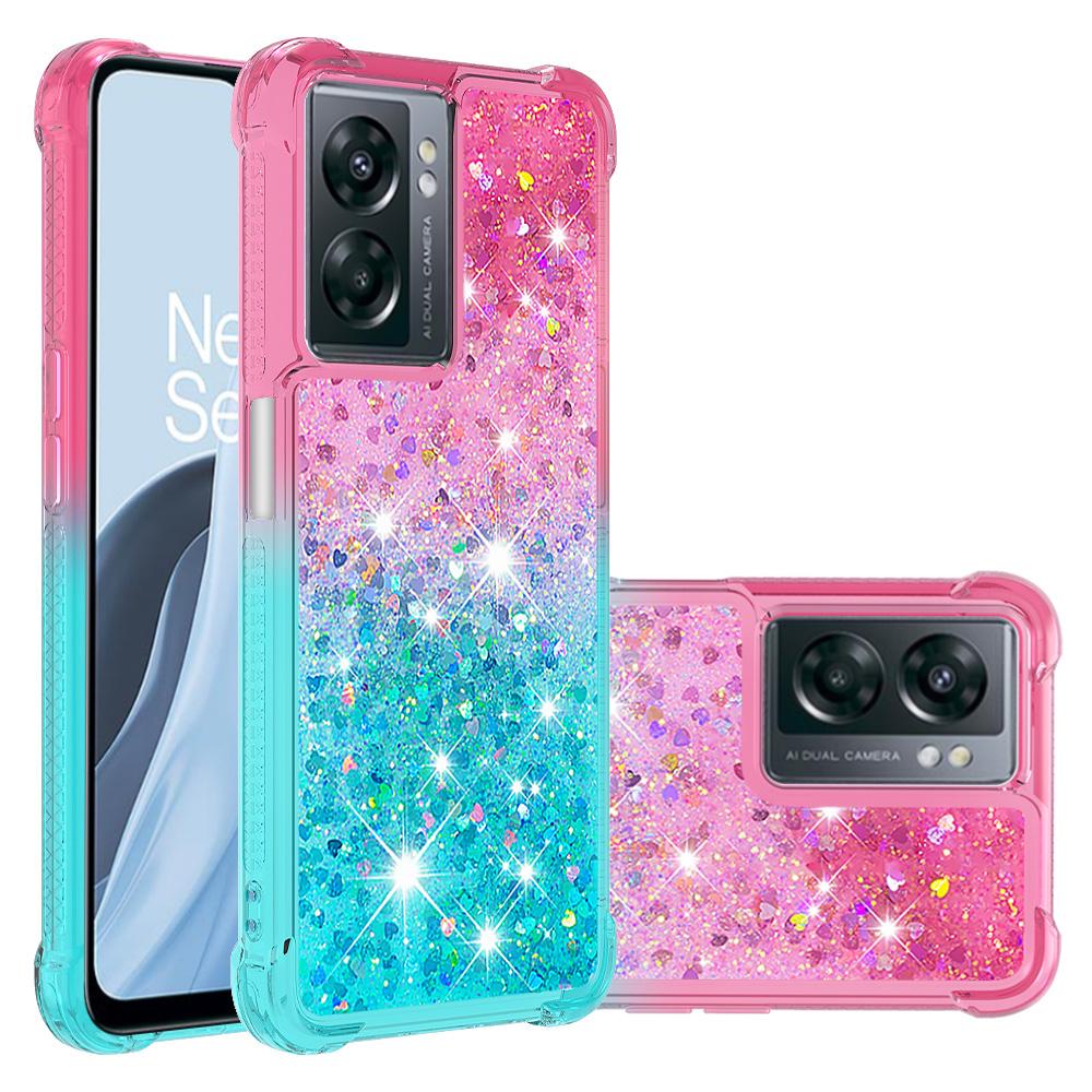 For OnePlus Nord N300 5G/Oppo A57 (2022) 5G/A77 5G/Realme Q5i/Narzo 50 5G/V23 5G TPU Case Gradient Quicksand Back Cover Pink/Sky Blue
For OnePlus Nord N300 5G/Oppo A57 (2022) 5G/A77 5G/Realme Q5i/Narzo 50 5G/V23 5G TPU Case Gradient Quicksand Back Cover Pink/Sky Blue