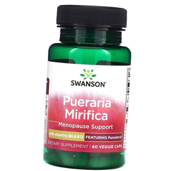 Пуэрария Мирифика с В6 и В12, Pueraria Mirifica with Vitamins B6 and B12, Swanson 60вегкапс (71280390) 60vcaps
Пуэрария Мирифика с В6 и В12, Pueraria Mirifica with Vitamins B6 and B12, Swanson 60вегкапс (71280390) 60vcaps
