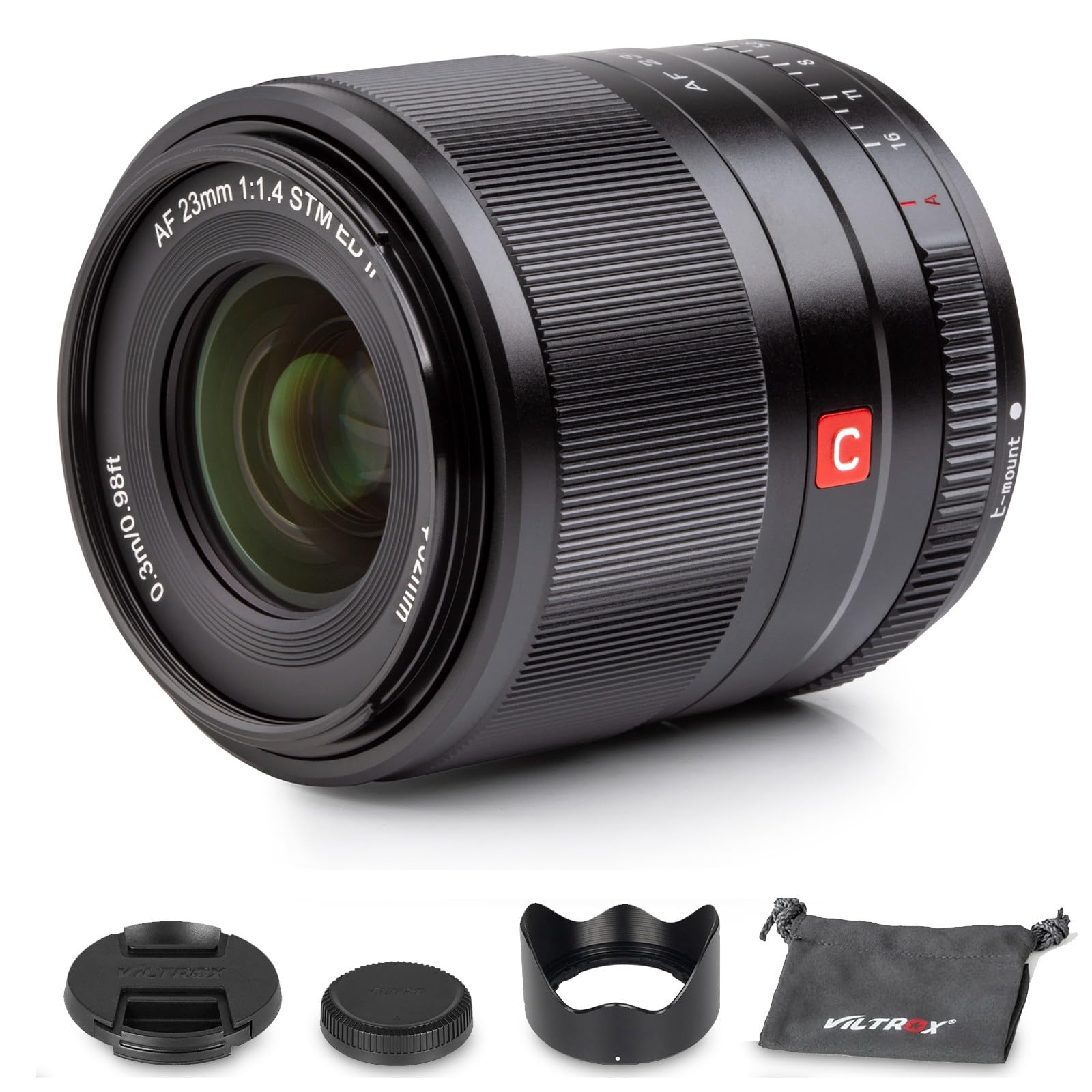 VILTROX 23mm E Lens Large Aperture STM Autofocus Lens for Sony Cameras A7 A7R A7C A7II A7RII A7SIII A7III A7RIII A7RIV A9 A6600 A6500 A6400 A6300
VILTROX 23mm E Lens Large Aperture STM Autofocus Lens for Sony Cameras A7 A7R A7C A7II A7RII A7SIII A7III A7RIII A7RIV A9 A6600 A6500 A6400 A6300