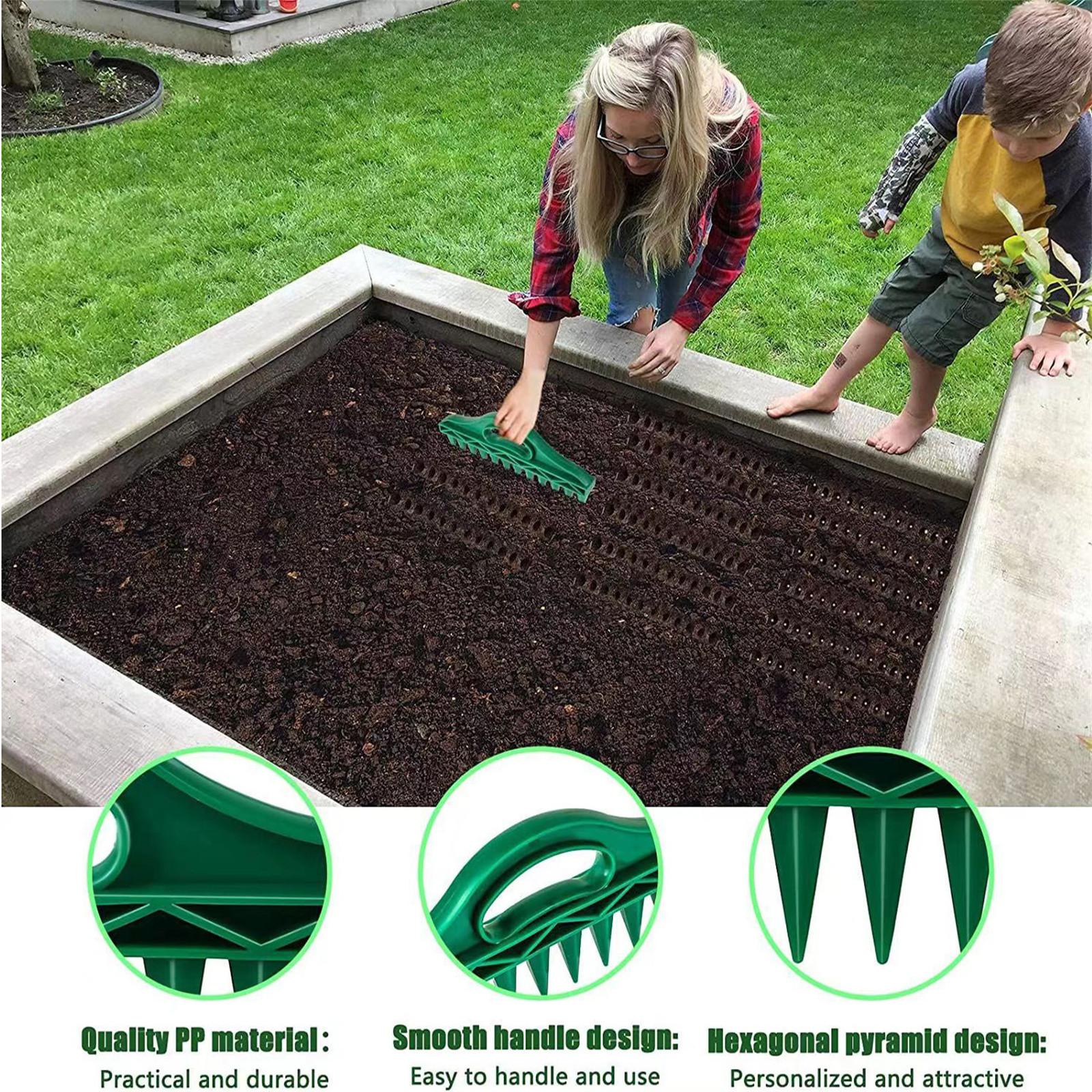 Ручной ямкокопатель на 12 отверстий для посадки луковиц, чеснока и овощей One Size
Ручной ямкокопатель на 12 отверстий для посадки луковиц, чеснока и овощей One Size