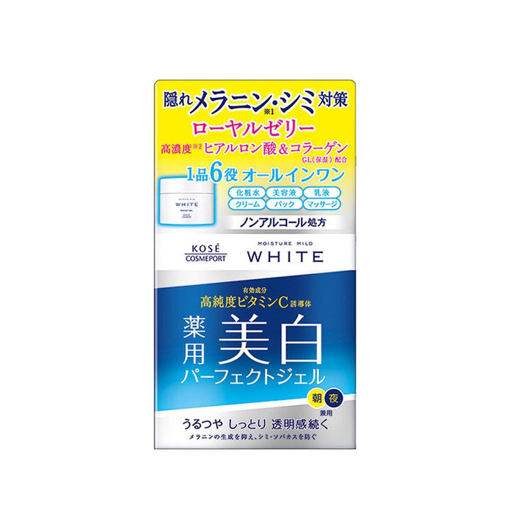 Kose Cosmeport Moisture Mild White Perfect Gel (100g)
Kose Cosmeport Moisture Mild White Perfect Gel (100g)