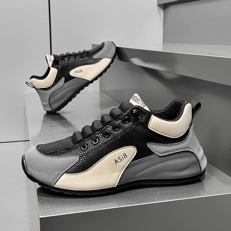 No shoelaces large size new sports and leisure shoes bag bottom Forrest Gump dad trendy shoes 46
No shoelaces large size new sports and leisure shoes bag bottom Forrest Gump dad trendy shoes 46