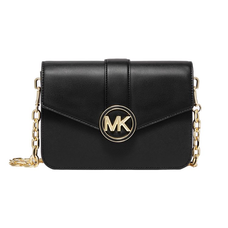 Michael Kors MK Carmen Classic Leather Chain Commuter Flap Shoulder Bag Women Bags Black 35S2GNML2L-BLACK Basic Set (Bag+Dust Bag)
Michael Kors MK Carmen Classic Leather Chain Commuter Flap Shoulder Bag Women Bags Black 35S2GNML2L-BLACK Basic Set (Bag+Dust Bag)