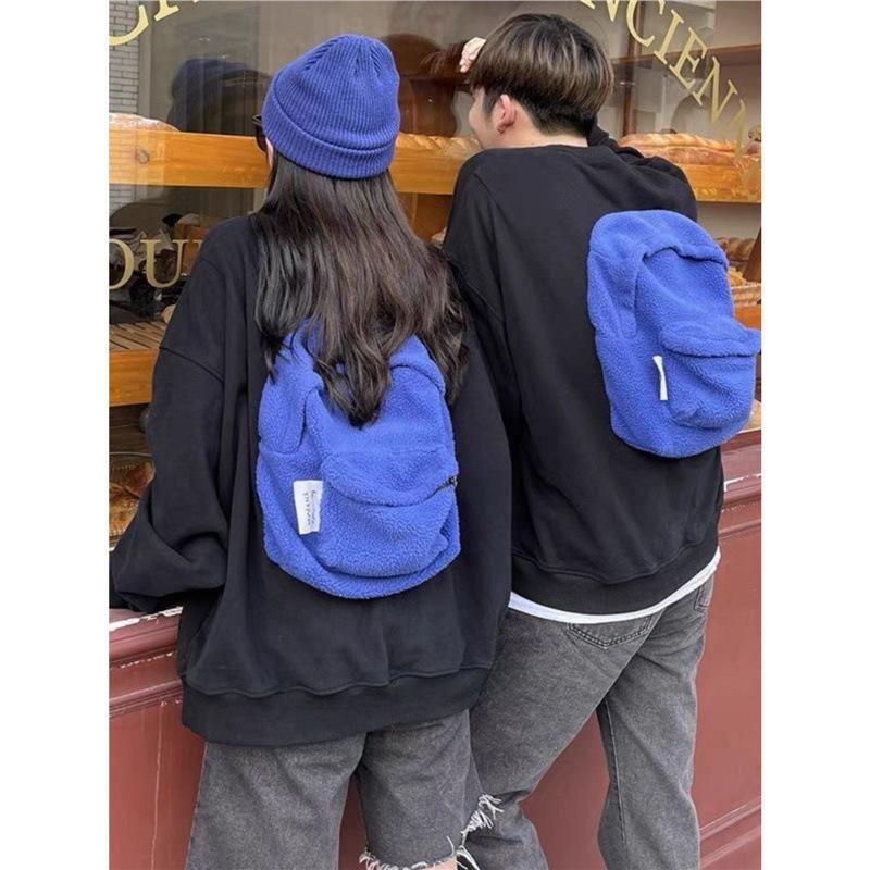3D Backpack Hoodie: Two-in-One Fashionable Long-Sleeved Top for Couples 2XL (140-160 jin)
3D Backpack Hoodie: Two-in-One Fashionable Long-Sleeved Top for Couples 2XL (140-160 jin)