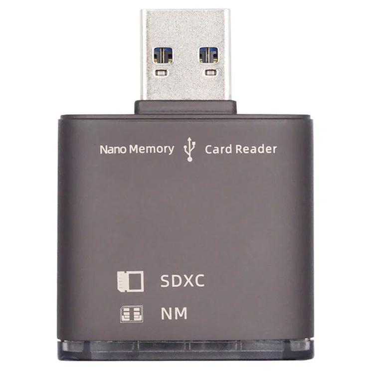 U3-061 USB 3.0 для NM Nano Карта памяти SD Картридер Пишущий для Mate Последовательный Телефон Камера Ноутбук
U3-061 USB 3.0 для NM Nano Карта памяти SD Картридер Пишущий для Mate Последовательный Телефон Камера Ноутбук