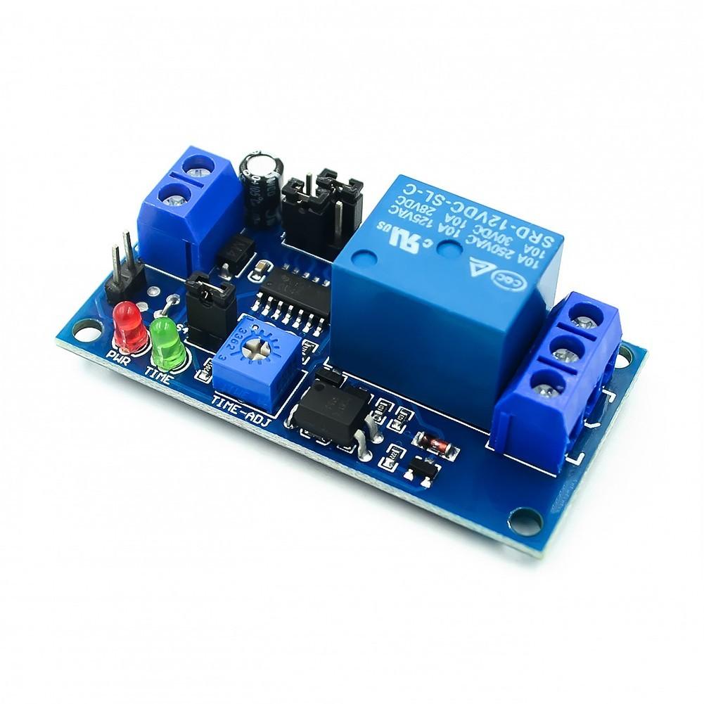 12V DC Delay adjustable timer relay, delay Turn off Switch Module 
12V DC Delay adjustable timer relay, delay Turn off Switch Module