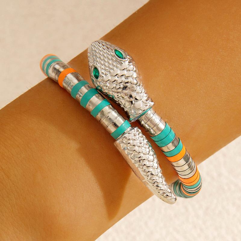 Accessories, punk hip-hop style serpentine can be wrapped around the collar at will, exaggerated trend necklaces
Accessories, punk hip-hop style serpentine can be wrapped around the collar at will, exaggerated trend necklaces