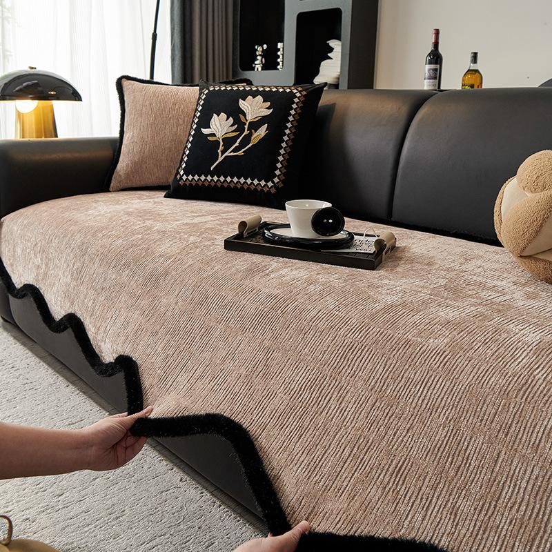 Light Luxury High-End Sofa Cushion New Four-Season Universal Fixed Non-Slip Seat Cushion Anti-Cat Scratch Straight Row Seat Cushion 70*70cm
Light Luxury High-End Sofa Cushion New Four-Season Universal Fixed Non-Slip Seat Cushion Anti-Cat Scratch Straight Row Seat Cushion 70*70cm