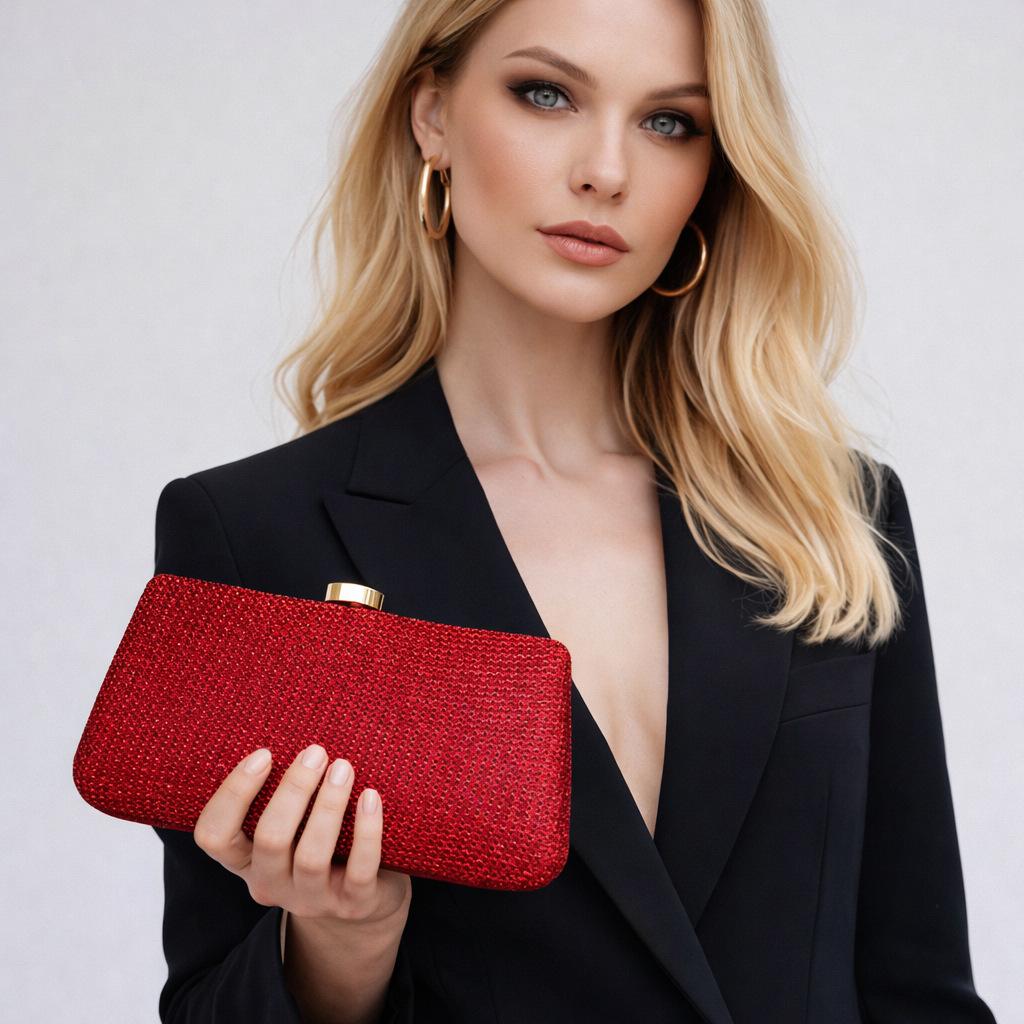 Styling Bags, Clutches, One-Shoulder, Crossbody, Fashion, Personality, Celebrity Dinners красный
Styling Bags, Clutches, One-Shoulder, Crossbody, Fashion, Personality, Celebrity Dinners красный