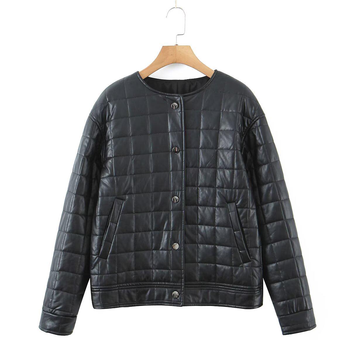 Women s Autumn/Winter Loose Warm PU Leather Jacket - European & American Street Style Large чёрный
Women s Autumn/Winter Loose Warm PU Leather Jacket - European & American Street Style Large чёрный