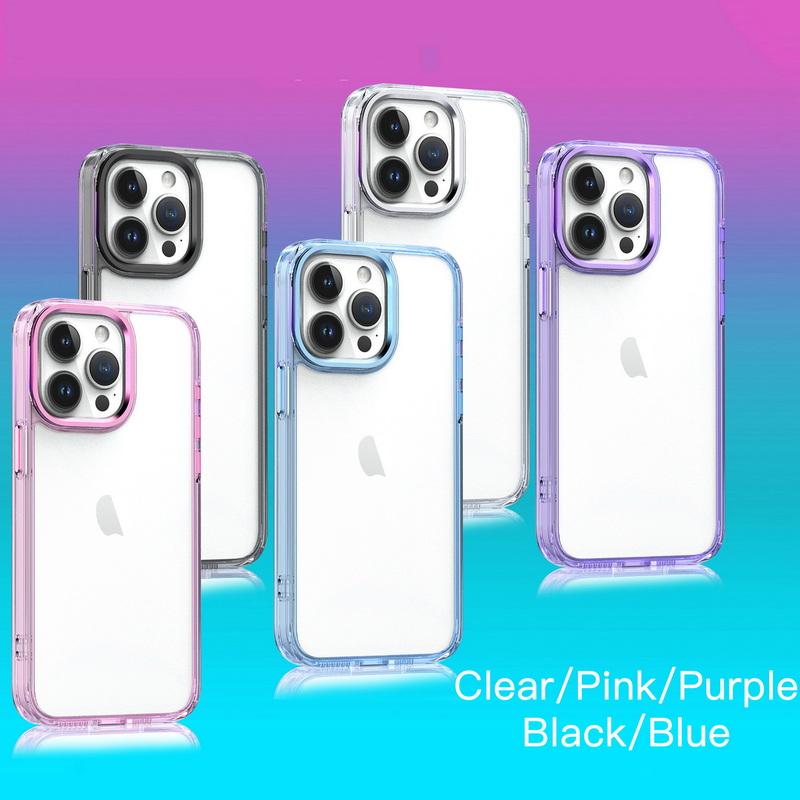 Прозрачный чехол для телефона с цветной рамкой для iPhone 15 Plus 14 Pro Max 13 12 11, противоударный металлический ТПУ ПК, гибридный тонкий бампер, задняя крышка
Прозрачный чехол для телефона с цветной рамкой для iPhone 15 Plus 14 Pro Max 13 12 11, противоударный металлический ТПУ ПК, гибридный тонкий бампер, задняя крышка