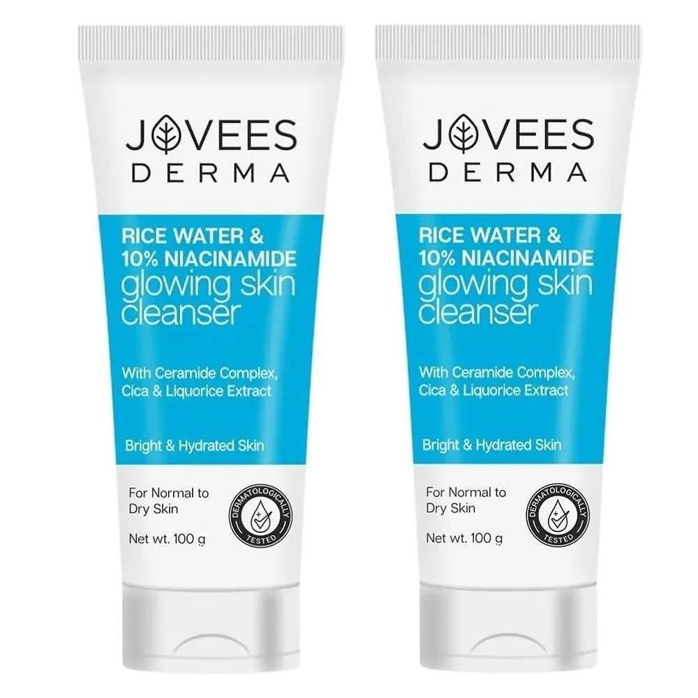 Metrey Herbotech Jovis Derma Rice Water 10% Niacinamide Glow Skin Cleanser 100g 2 Packs
Metrey Herbotech Jovis Derma Rice Water 10% Niacinamide Glow Skin Cleanser 100g 2 Packs