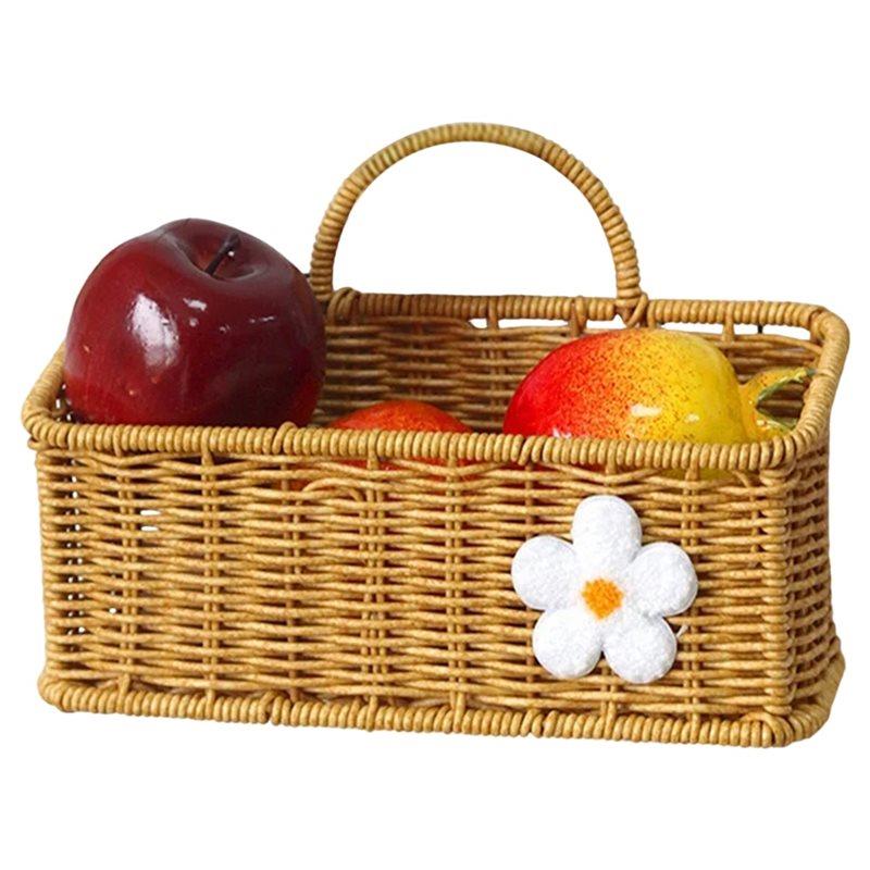 CYCLI-Fruit Basket Wall Mount Woven Storage Organizer Wall Hanging Rattan Imitation Fruit Baskets
CYCLI-Fruit Basket Wall Mount Woven Storage Organizer Wall Hanging Rattan Imitation Fruit Baskets