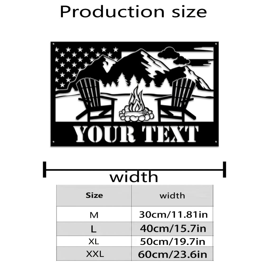 Vintage American Flag Mountain Metal Wall Art, Outdoor Garden Pool Backyard Porch Decor, Rustic Housewarming Gift Sign 30cm
Vintage American Flag Mountain Metal Wall Art, Outdoor Garden Pool Backyard Porch Decor, Rustic Housewarming Gift Sign 30cm