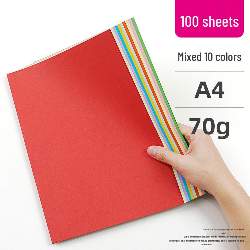 Colored A4 Printing Paper, 80gsm, 10 Colors - Ideal for Children s Crafts, Origami, and Office Use (100 Sheets)
Colored A4 Printing Paper, 80gsm, 10 Colors - Ideal for Children s Crafts, Origami, and Office Use (100 Sheets)