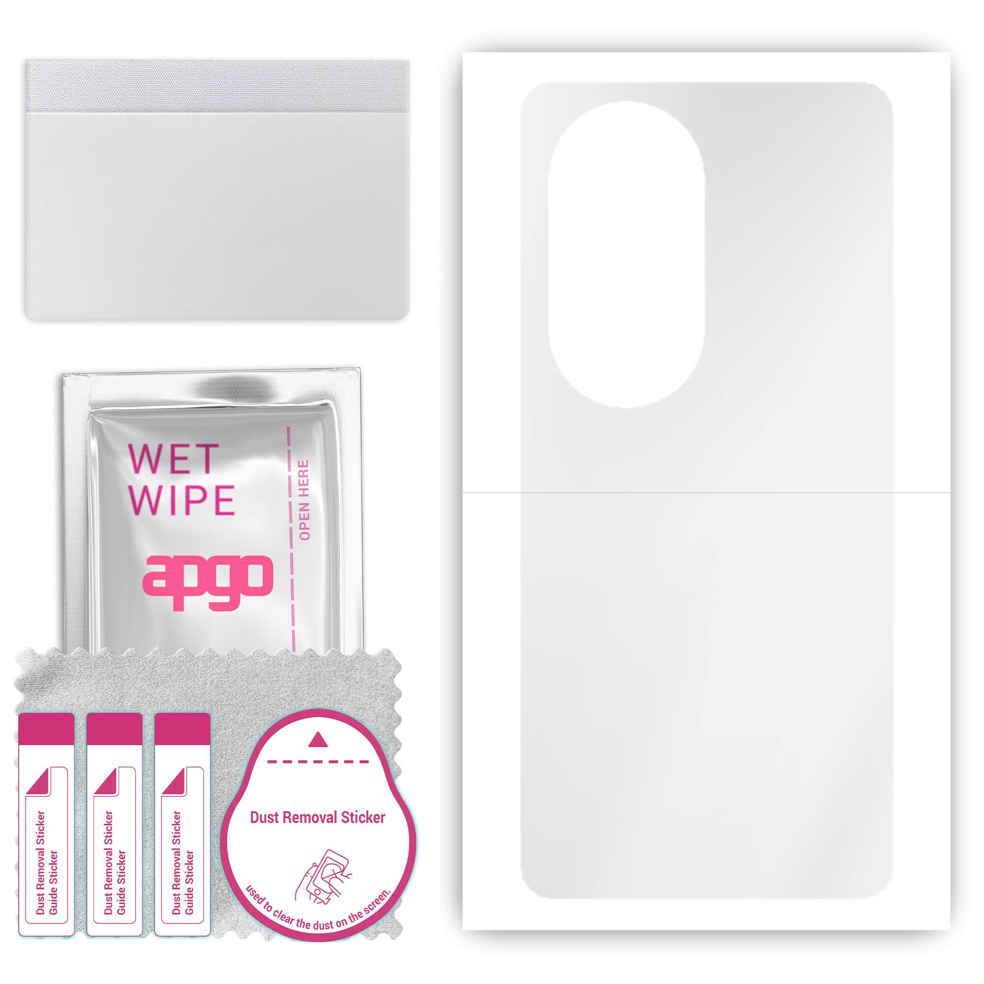 apgo Наклейка Ultra Clear Protective Skin Sticker для задньої панелі, сумісна з Huawei P50 Pro, Wrap Film, Hydrogel Film, гнучкий, м’який ТПУ з позиціонуванням la
apgo Наклейка Ultra Clear Protective Skin Sticker для задньої панелі, сумісна з Huawei P50 Pro, Wrap Film, Hydrogel Film, гнучкий, м’який ТПУ з позиціонуванням la