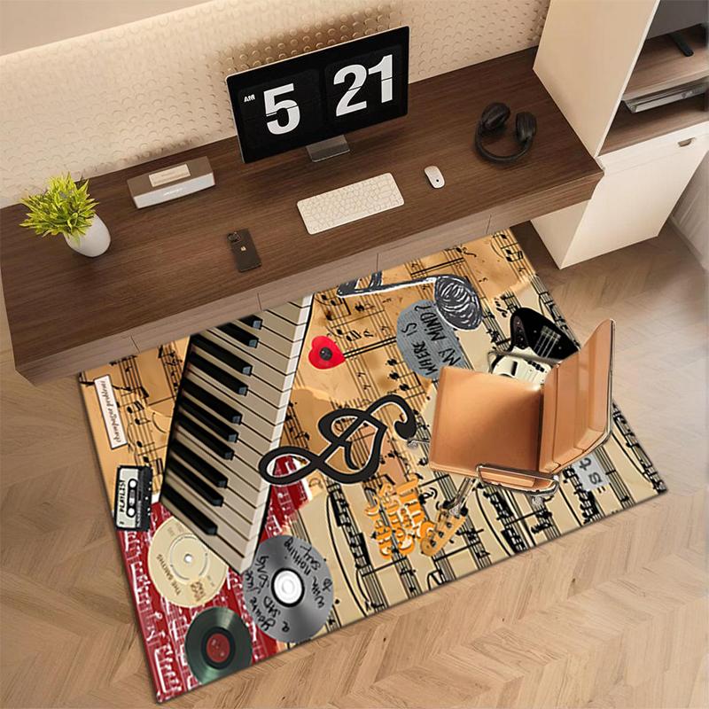 1Pc Piano keys music Printed circular carpet, home door mat, outdoor travel protection carpet A13 40x60cm( 15x23in )
1Pc Piano keys music Printed circular carpet, home door mat, outdoor travel protection carpet A13 40x60cm( 15x23in )