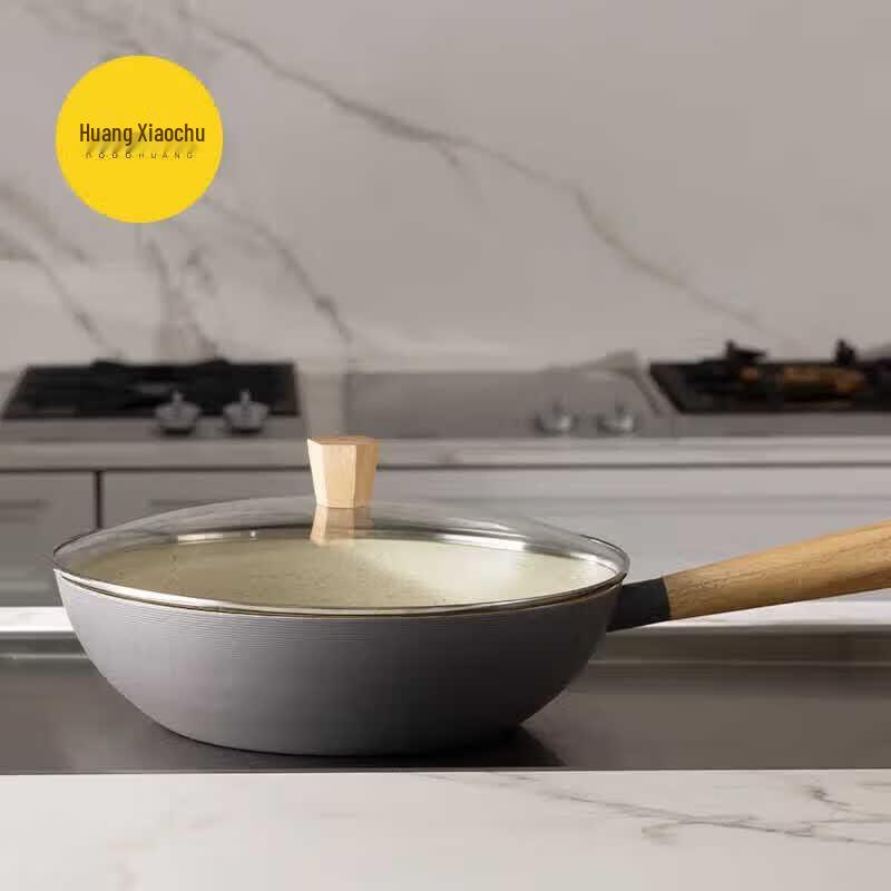 NOOBHUANG Time Series Non-stick Wok 30cm
NOOBHUANG Time Series Non-stick Wok 30cm
